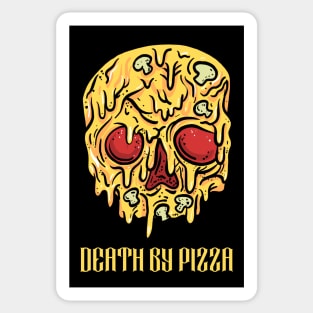 Death by Pizza Sticker